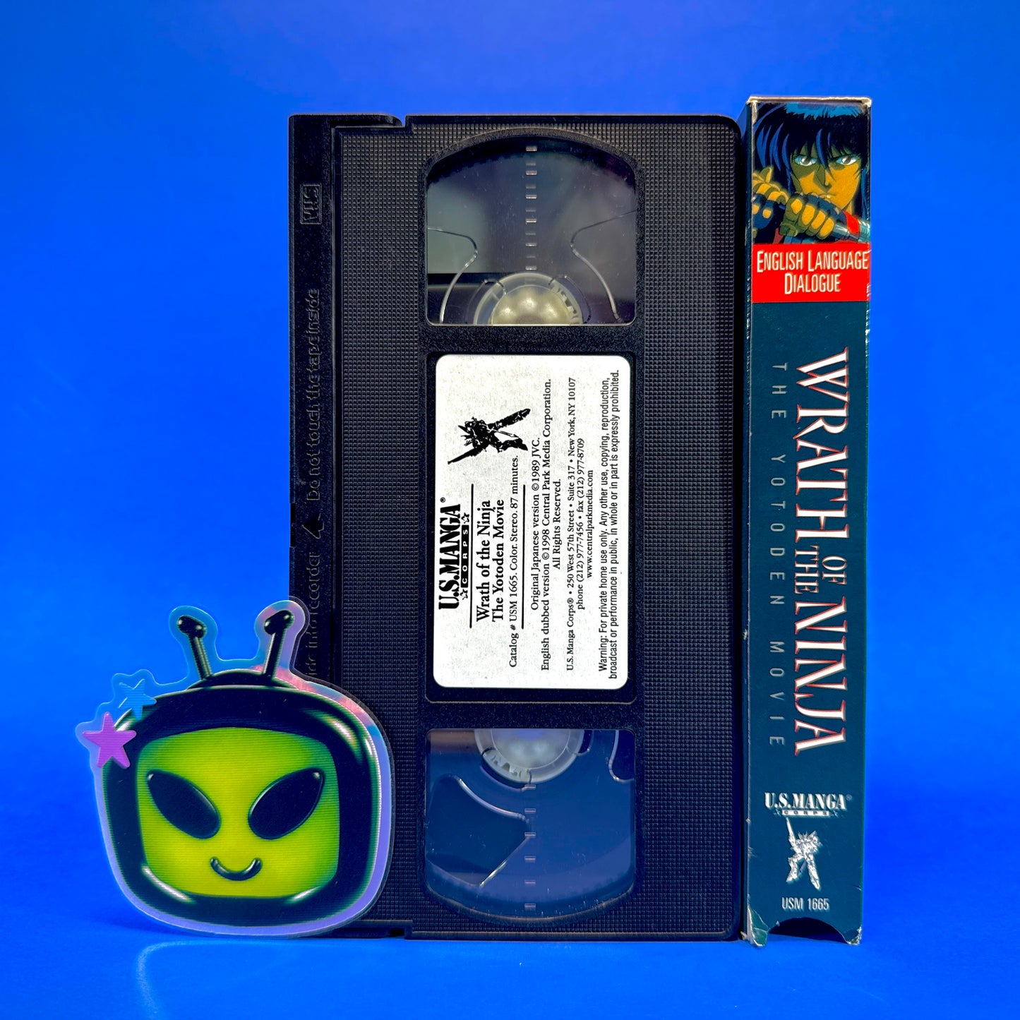 Wrath of the Ninja: The Yotoden Movie VHS
