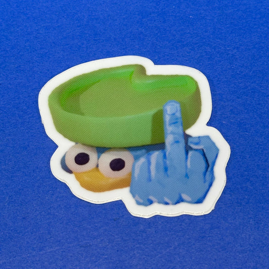 Bryson McBee - Rude Lilypad Sticker