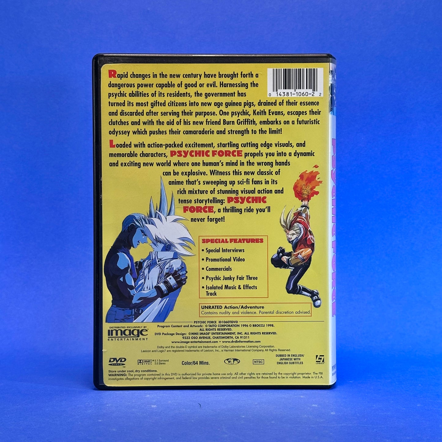 Psychic Force DVD