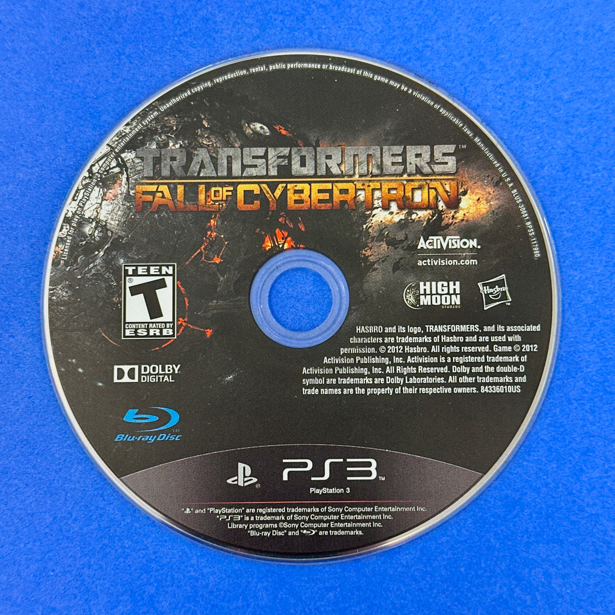 Transformers: Fall of Cybertron - Playstation 3