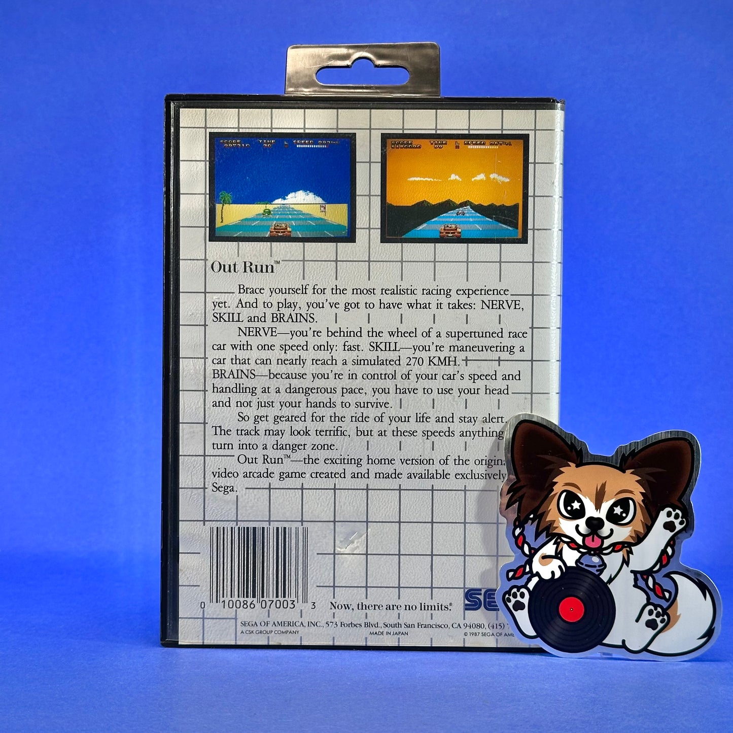 Outrun: The Two-Mega Cartridge - Sega Master System