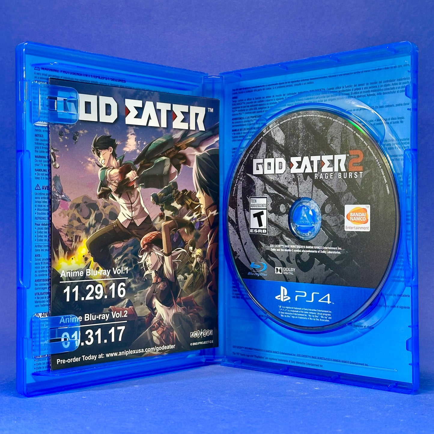 God Eater 2: Rage Burst - PlayStation 4