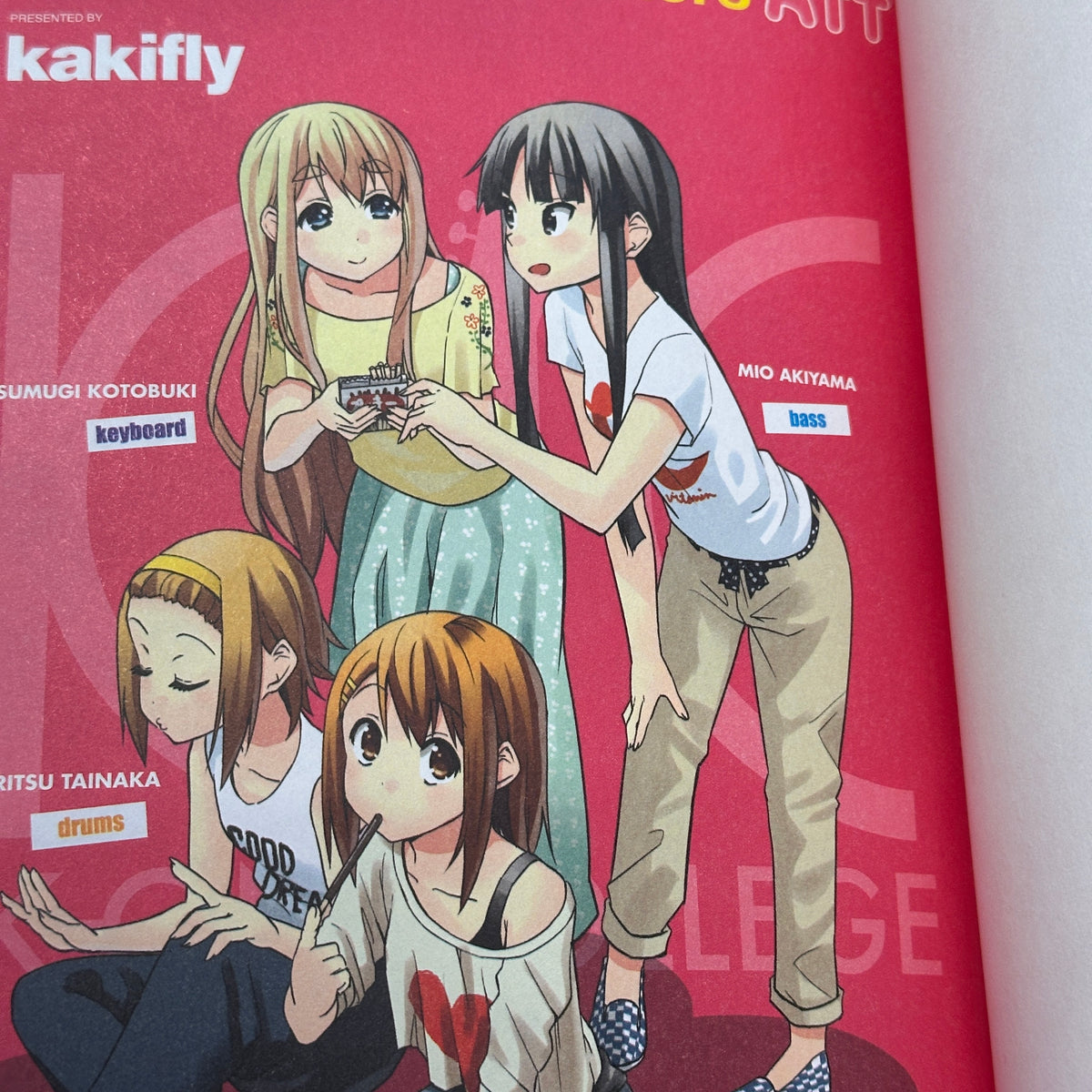 Kakifly - K-On! College Manga