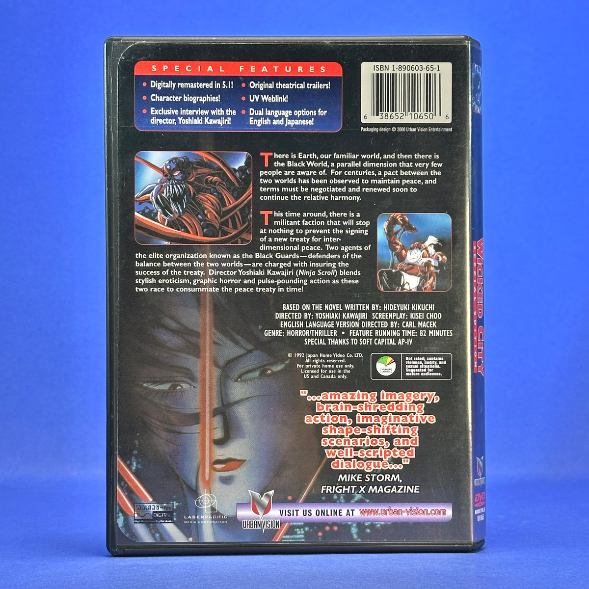 Wicked City - DVD