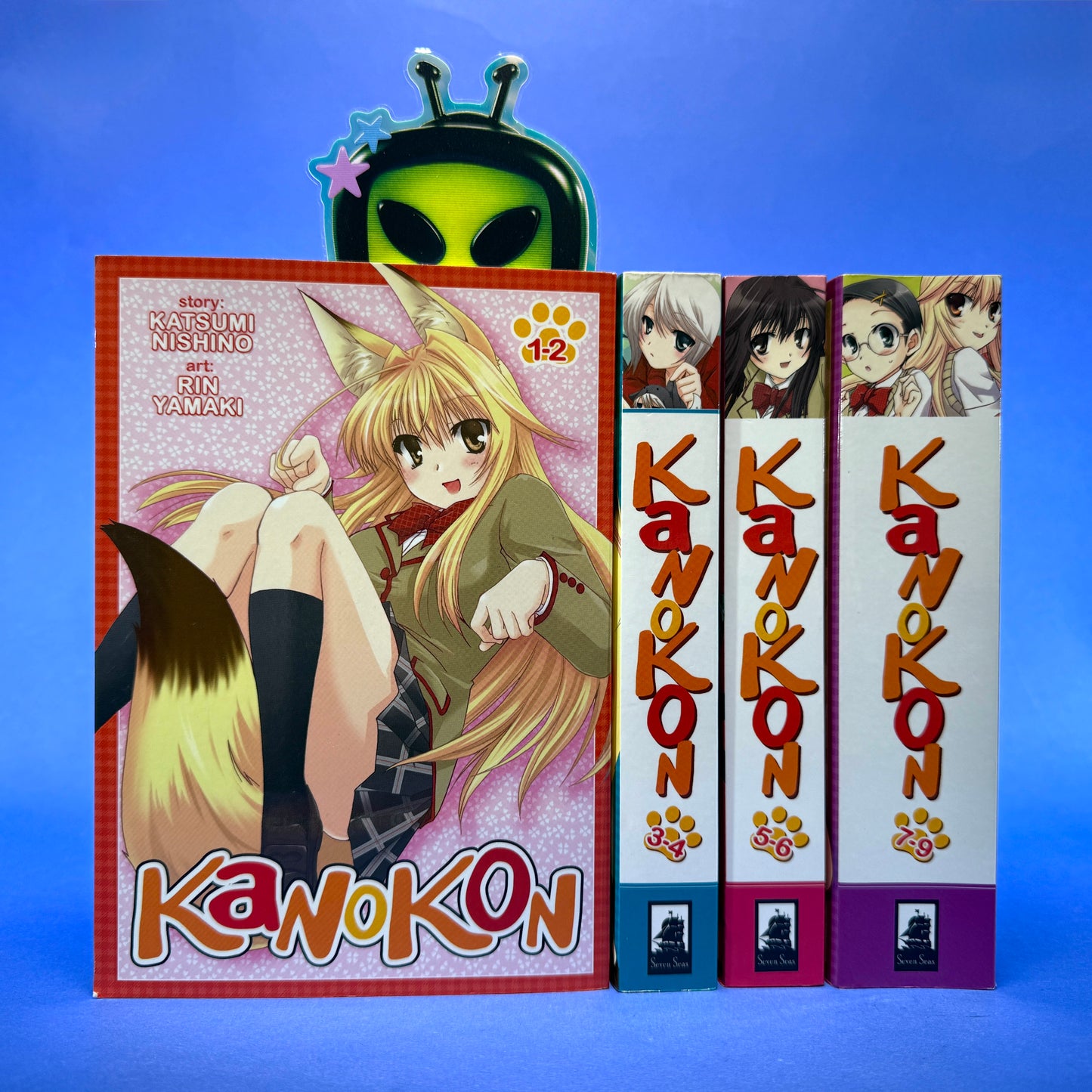 Katsumi Nishino & Rin Yamaki - Kanokon Manga