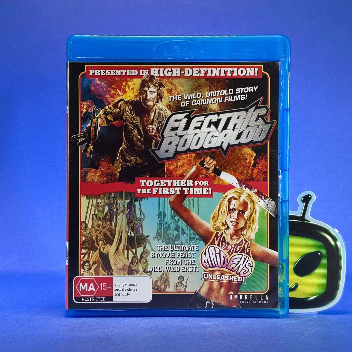 Umbrella Entertainment Double Feature - Electric Boogaloo & Machete Maidens Unleashed - Blu-ray