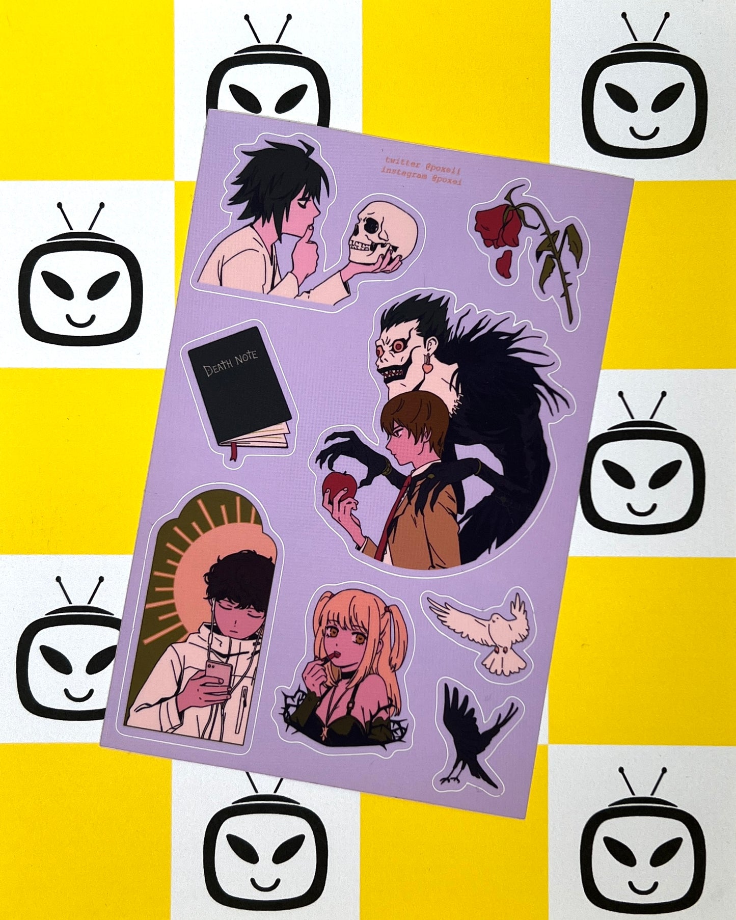 Poxei - Sticker Sheets