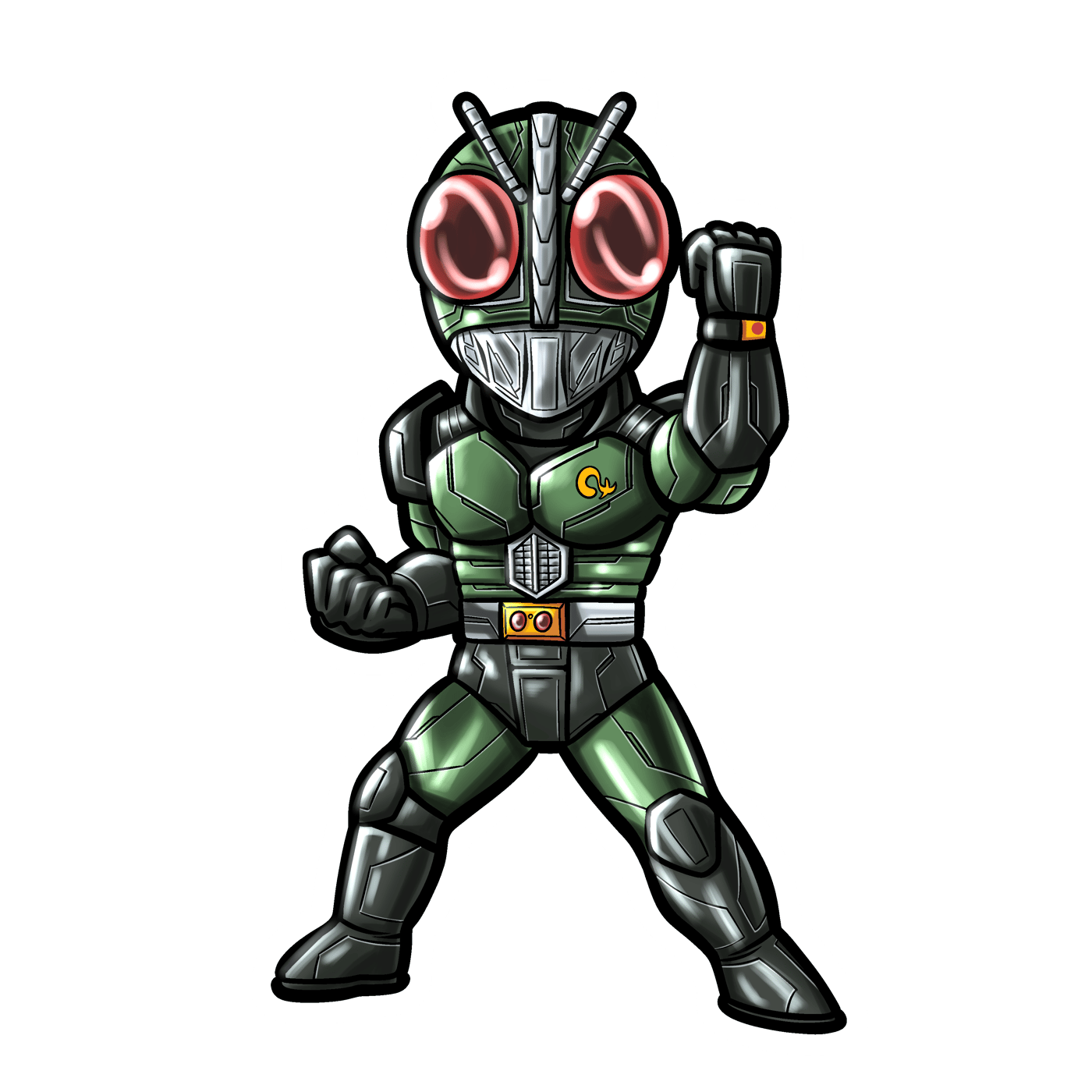 Spumoni Toys - Tokusatsu Stickers