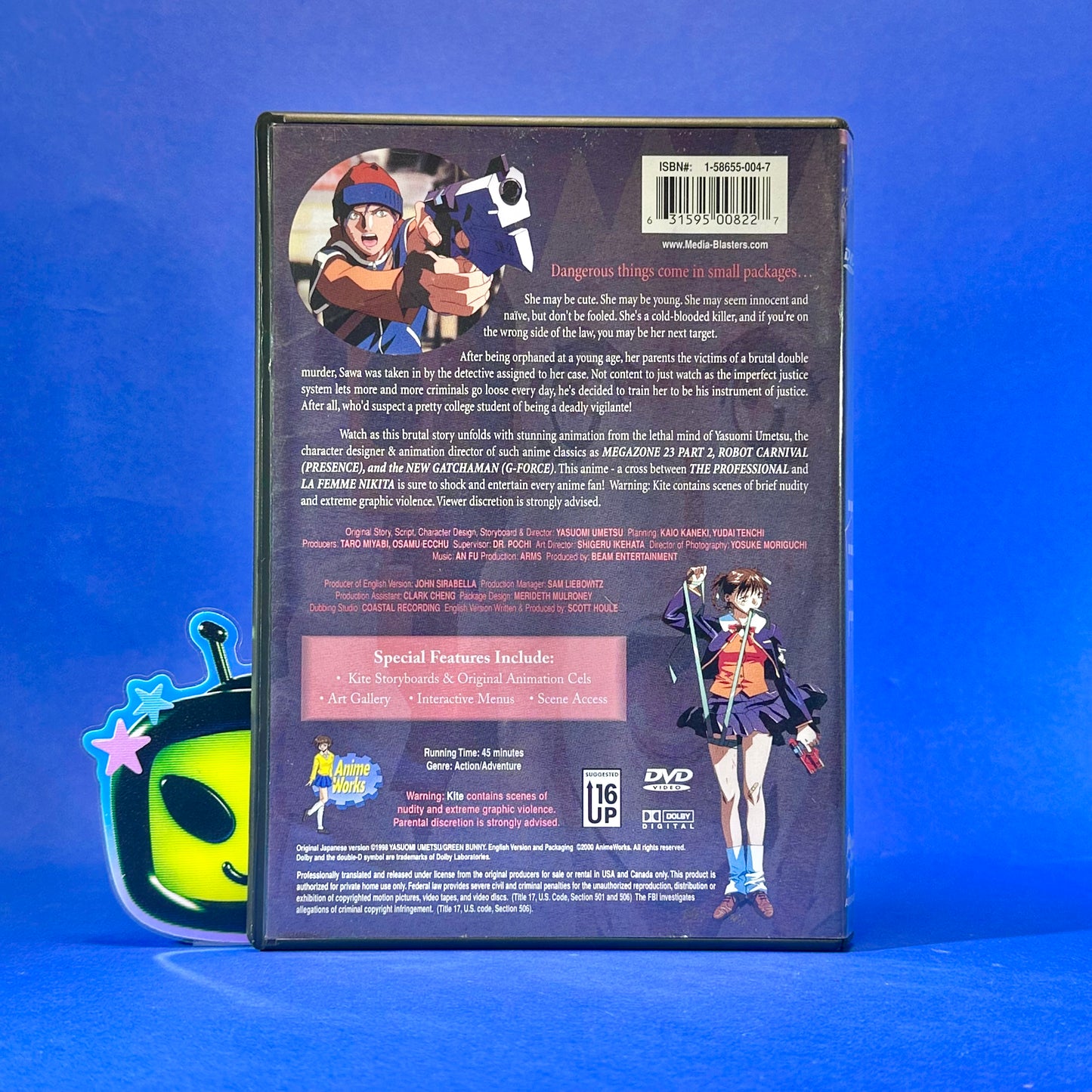 Kite (16+ Rated) DVD