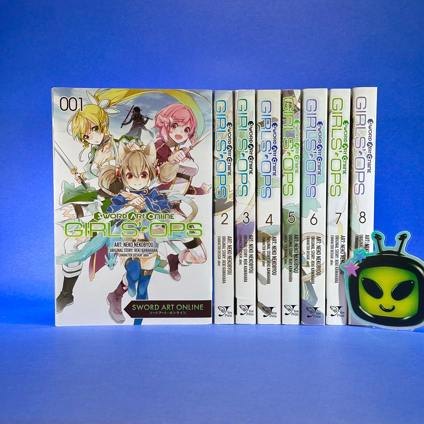 Reki Kawahara & Neko Nekobyou - Sword Art Online: Girls' Ops Manga