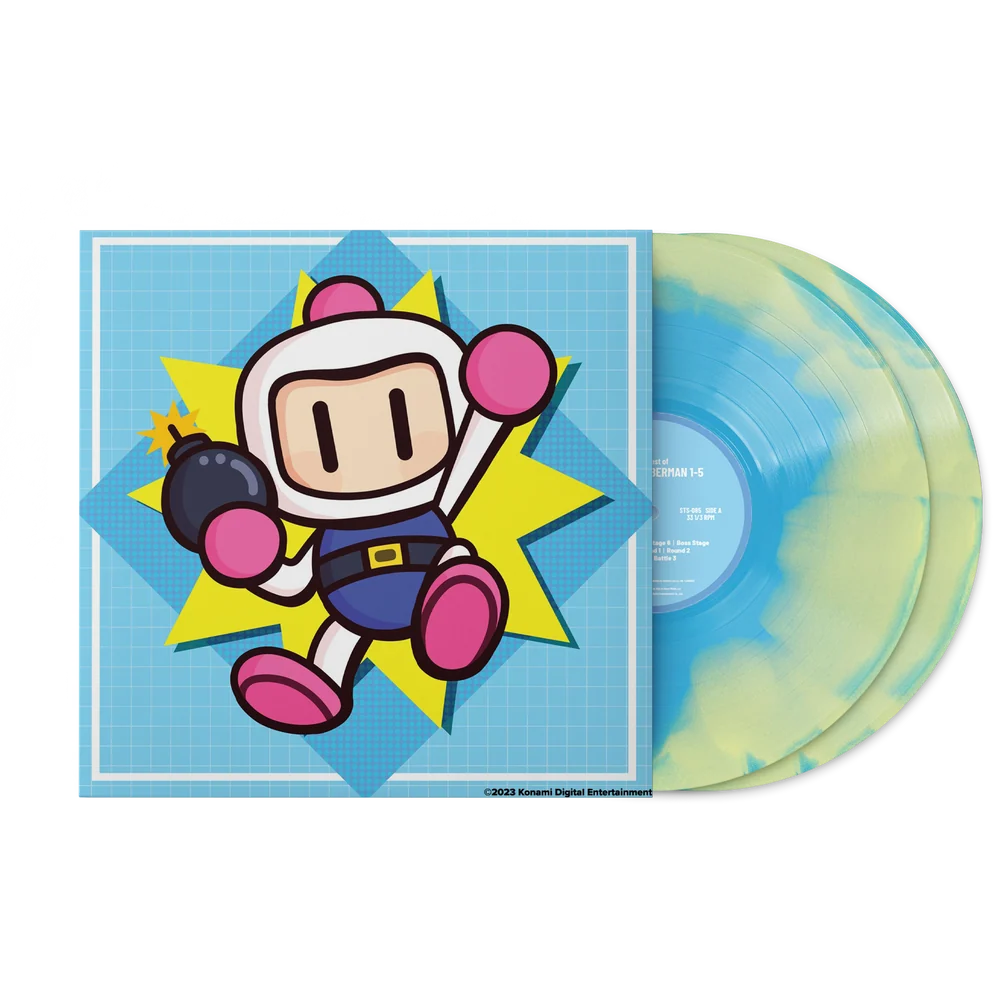 The Best of Bomberman 1-5 Original Soundtrack Vinyl Record