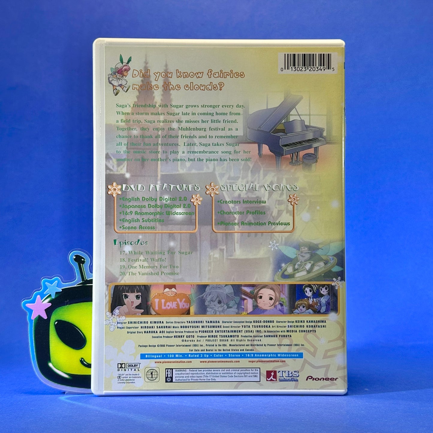 A Little Snow Fairy Sugar DVD