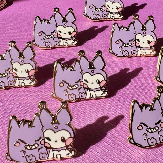 Boyfriend Girlfriend Enamel Pin