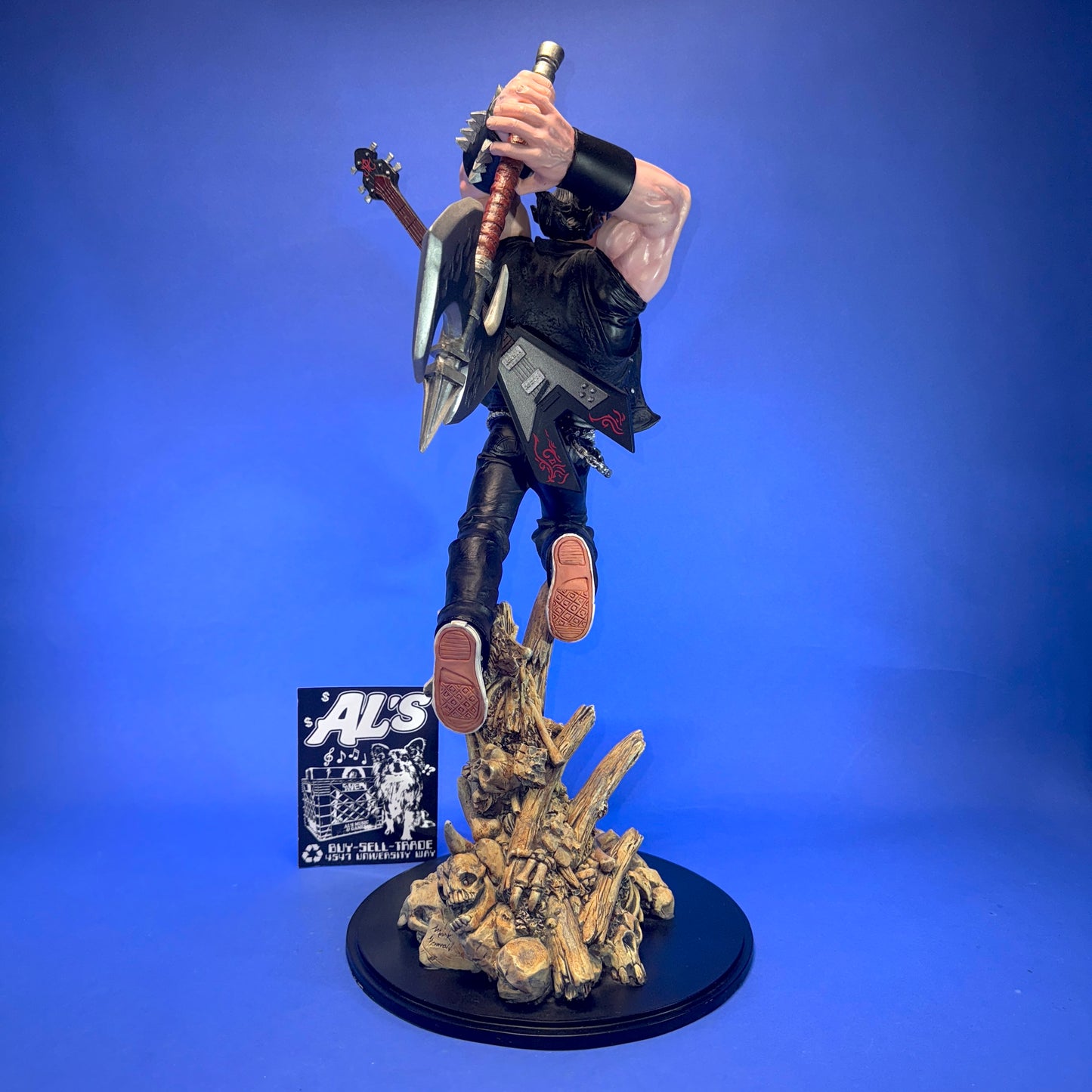 Double Fine x Electronic Arts - 2009 Brutal Legend - Eddie Riggs ~Limited Edition~ Statue