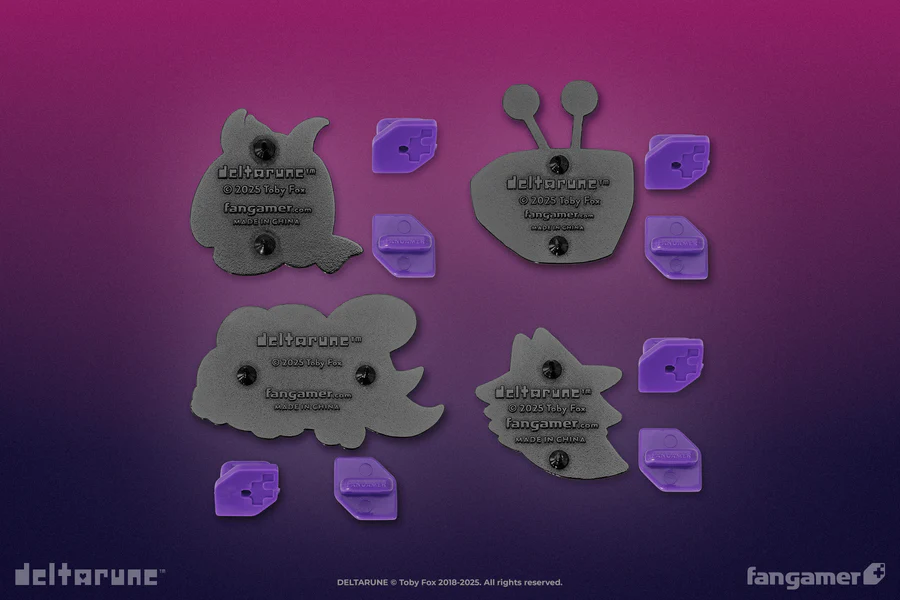 Fangamer - DELTARUNE Character Pin Set 4
