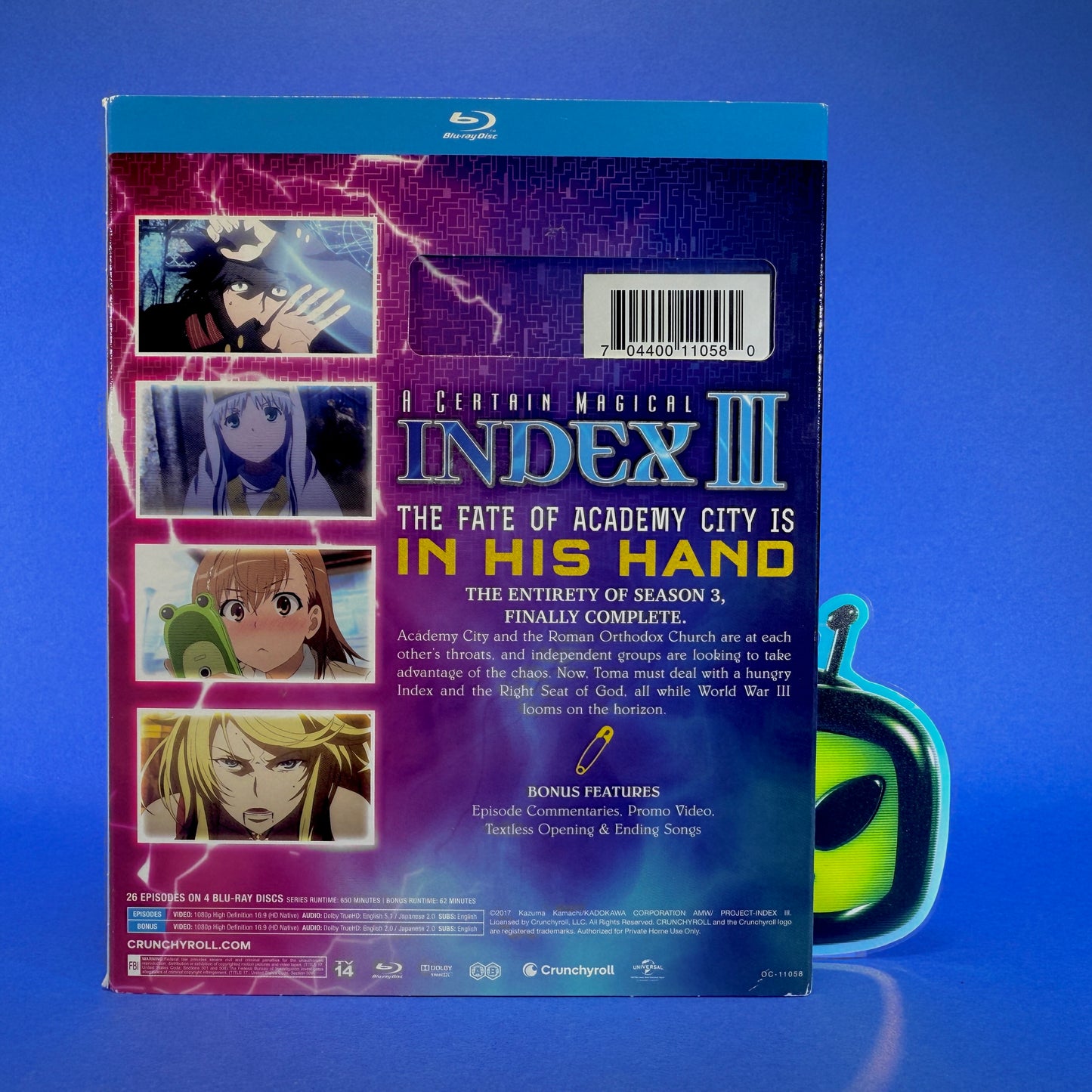 A Certain Magical Index III : Season 3 - Blu-ray