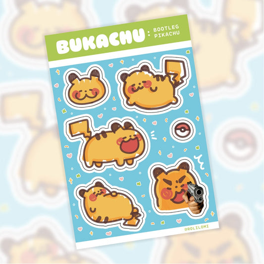 rolilomi - Bukachu Sticker Sheet