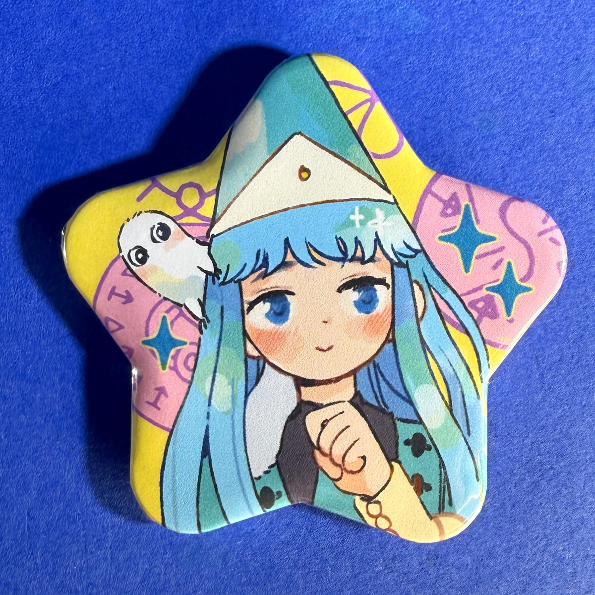 Cotton Angel - Witch Hat Pins