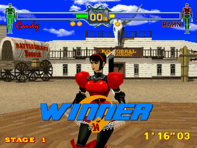 Fighting Vipers - Sega Saturn