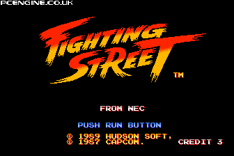 Fighting Street aka Street Fighter - TurboDuo
