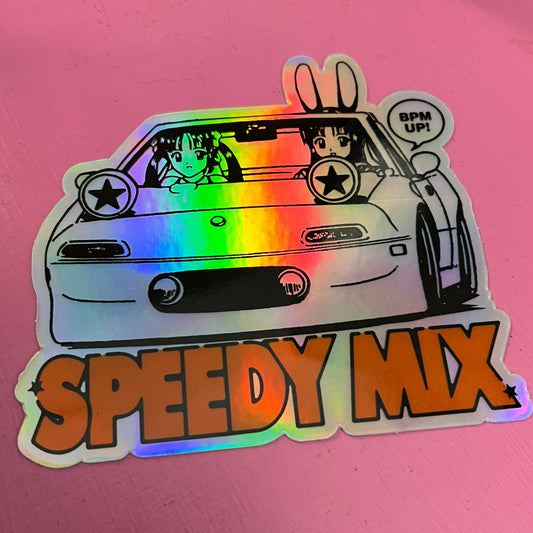 HVYBLK - Speedy Mix Sticker