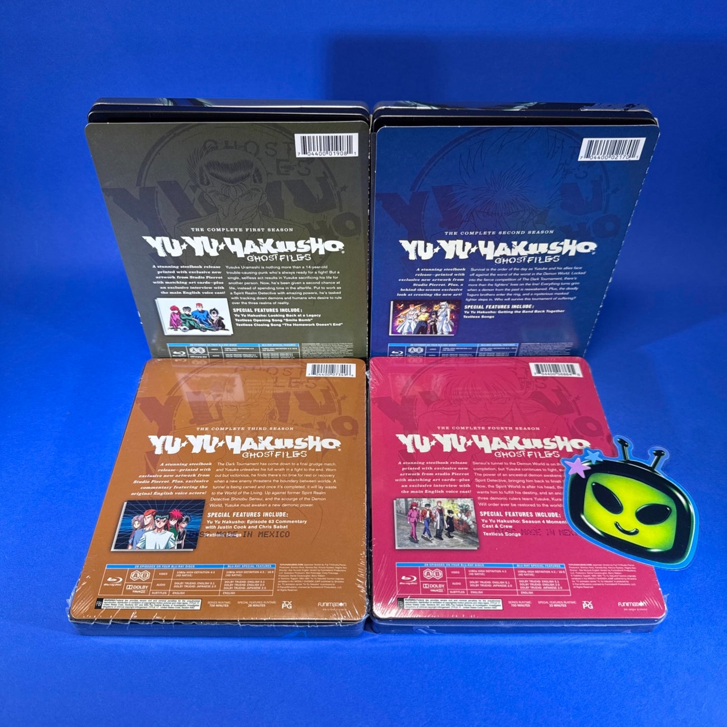 Yu Yu Hakusho - Complete Blu-ray Steelbook Series