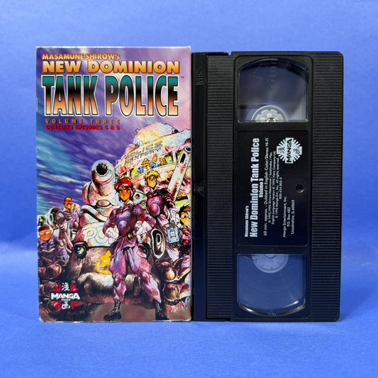 New Dominion Tank Police VHS