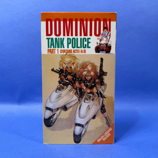 Dominion Tank Police VHS