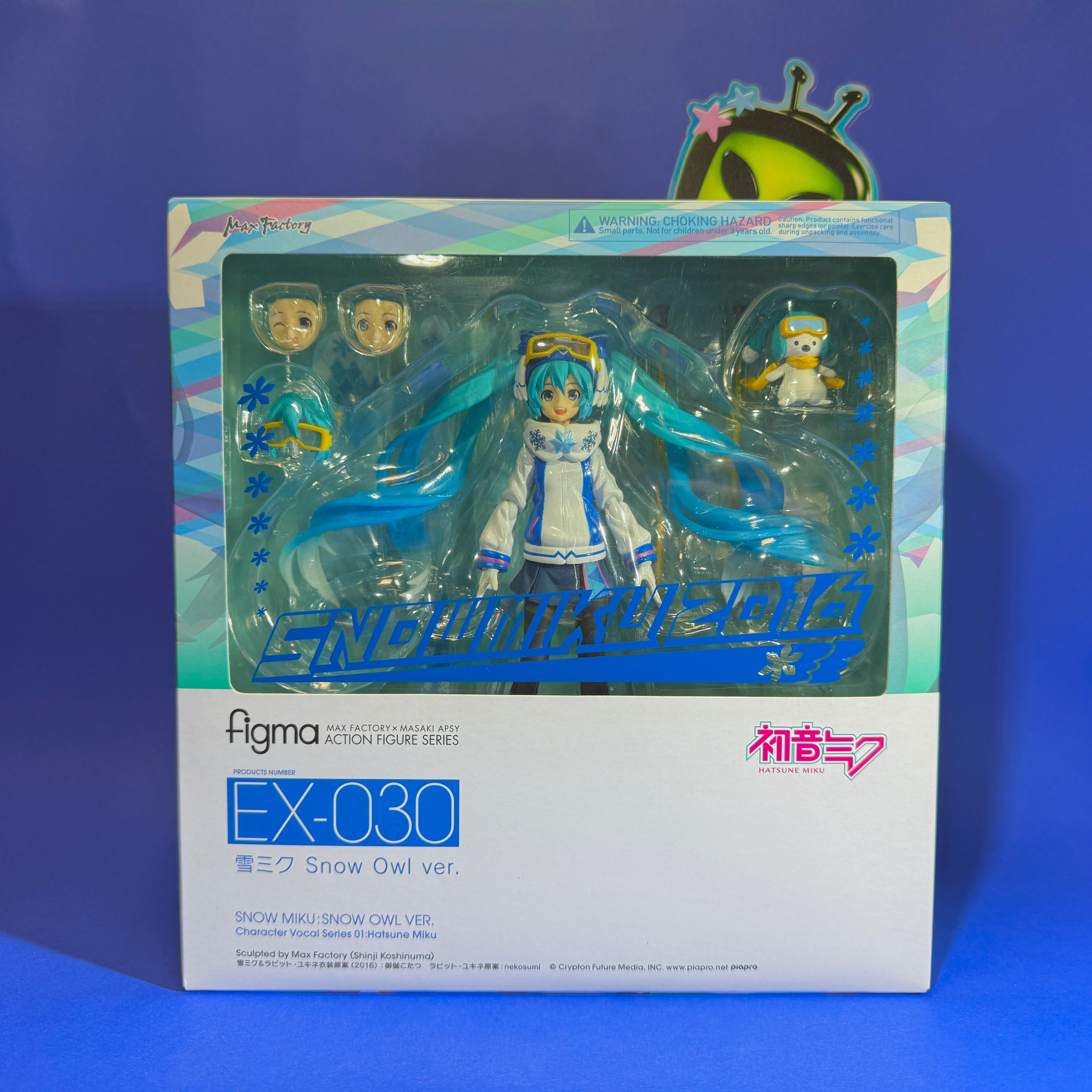 figma 雪ミク  Owl ver. EX-030 Figma EX-030 Snow Miku 2016 Snow Owl Version - HATSUNE MIKU
