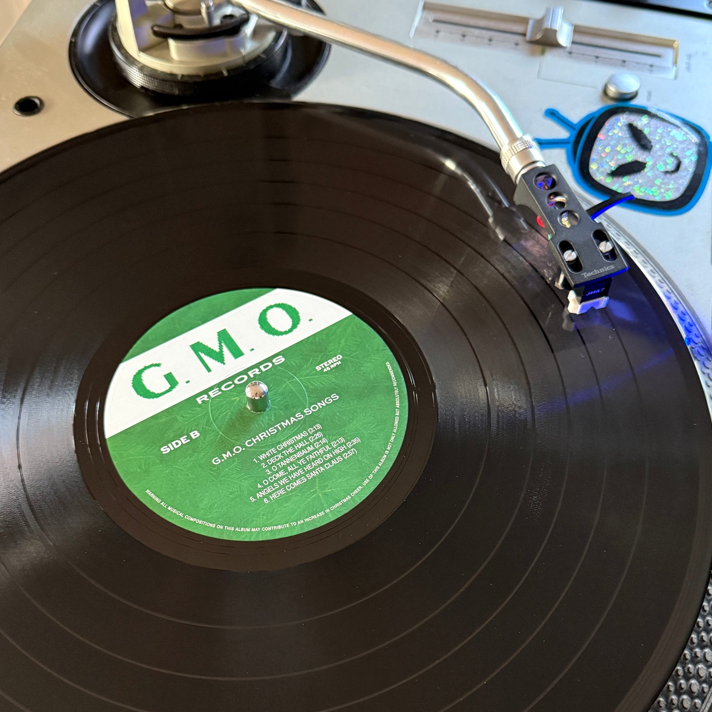 GMO Christmas Vinyl Record