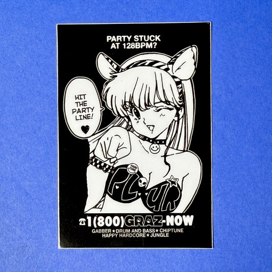 Graz - Partyline Sticker