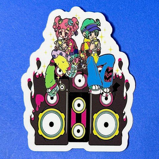 Graz - Rave Punk Sticker