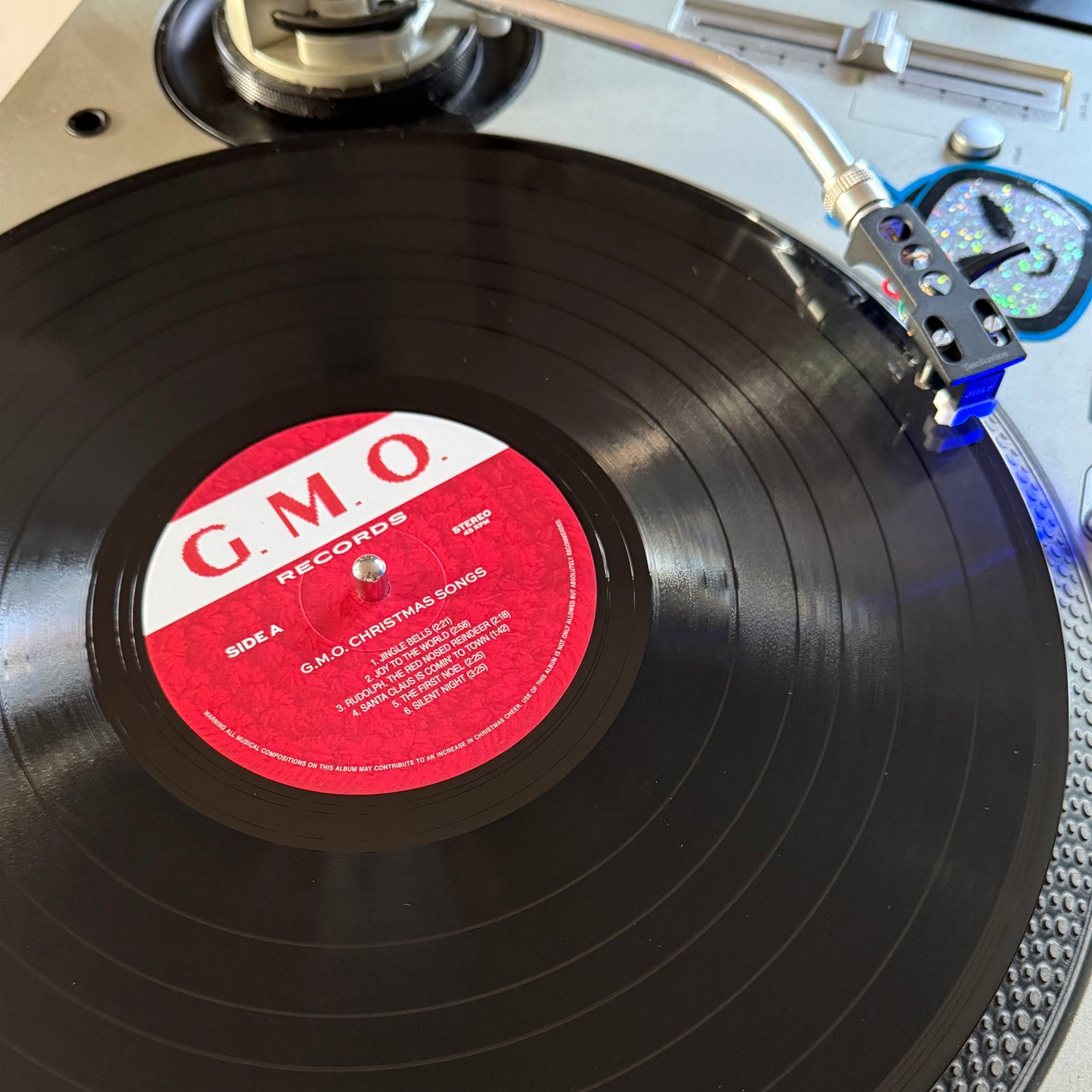 GMO Christmas Vinyl Record