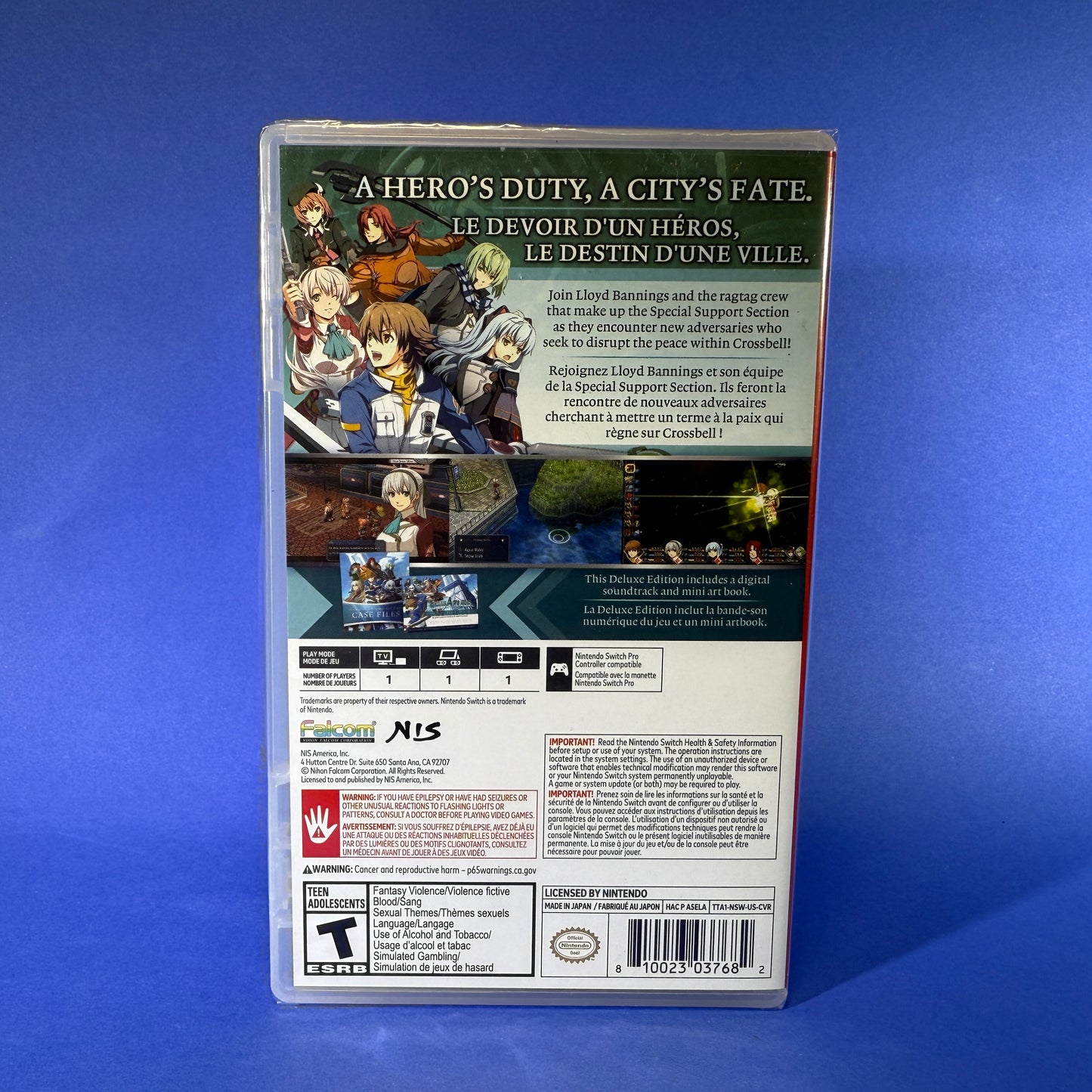 Nintendo Switch - Legend of Heroes: Trails to Azure [Deluxe Edition]