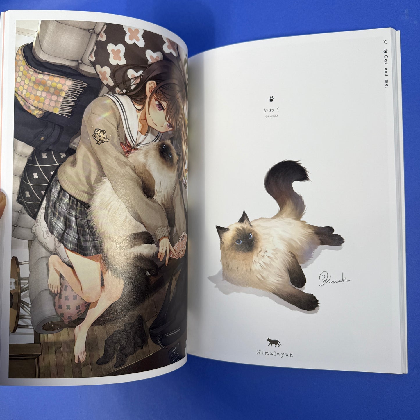 Cat & Me (Neko To Watashi) Illustration Book