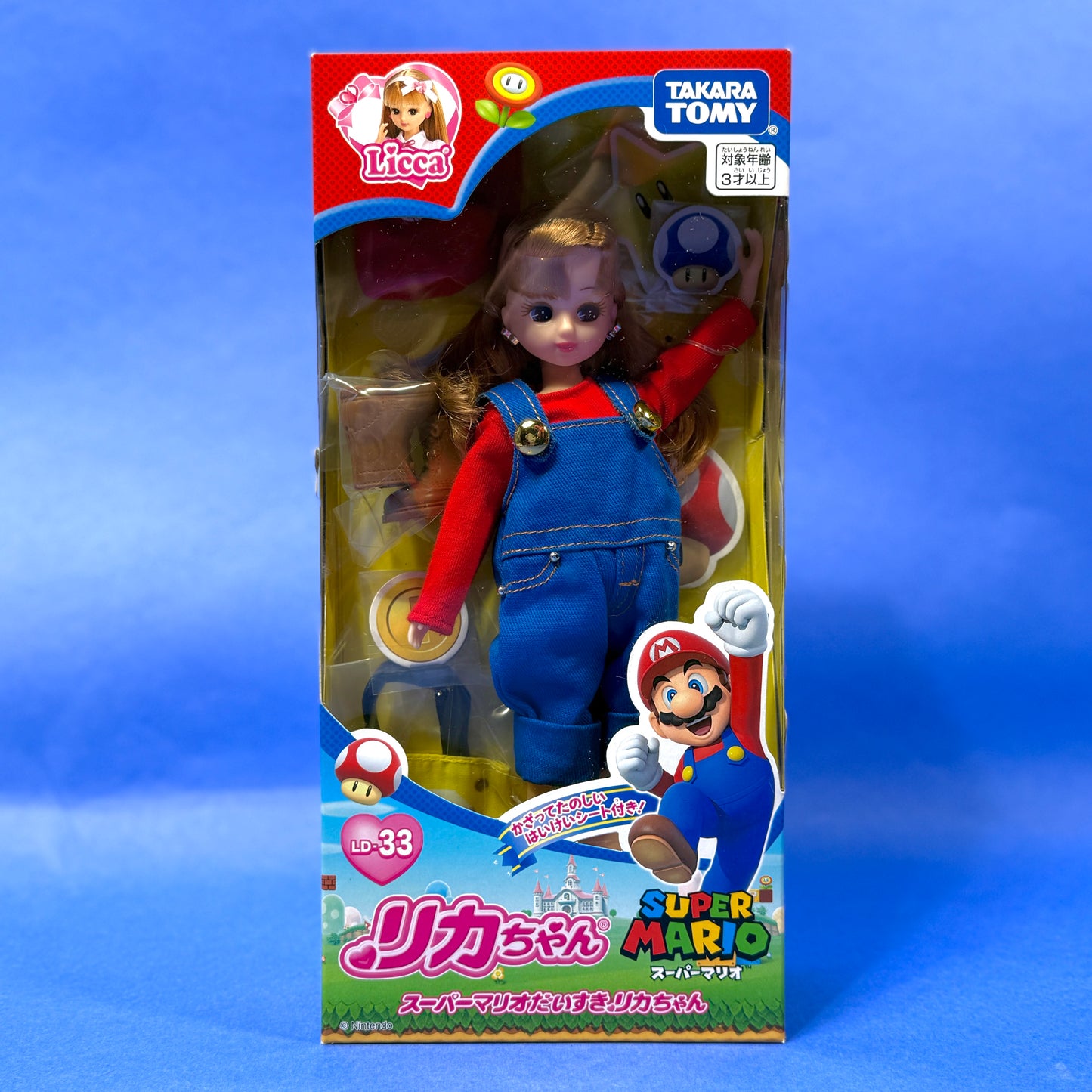 Licca Super Mario Bros Doll