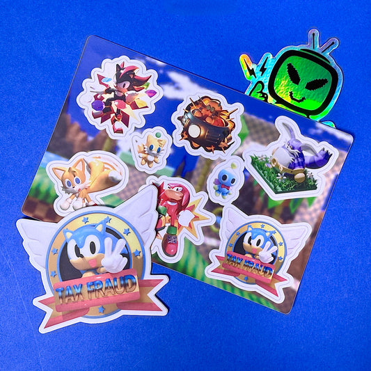 Bryson McBee - Sonic Sticker Collection