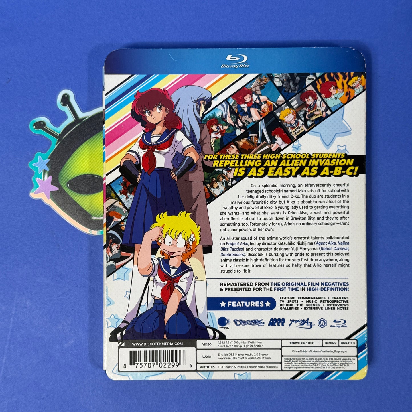 Project A-Ko Perfect Edition Blu-Ray