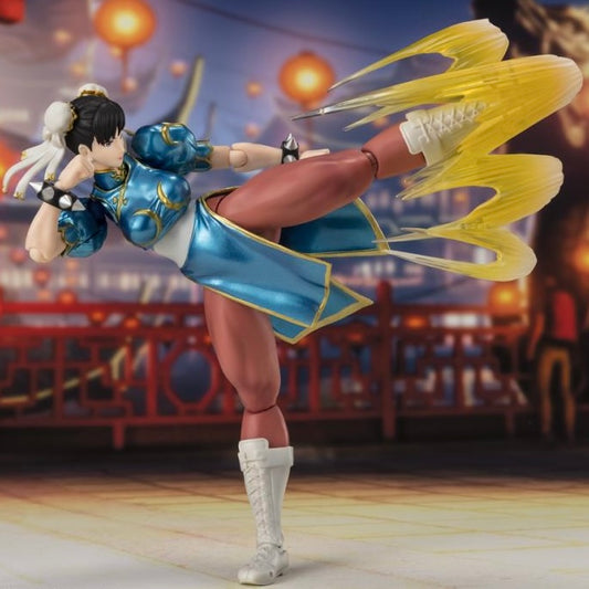 Tamashii Nations S.H. Figuarts - Street Fighter 6 Chun-Li (Outfit 2 Ver.) Action Figure