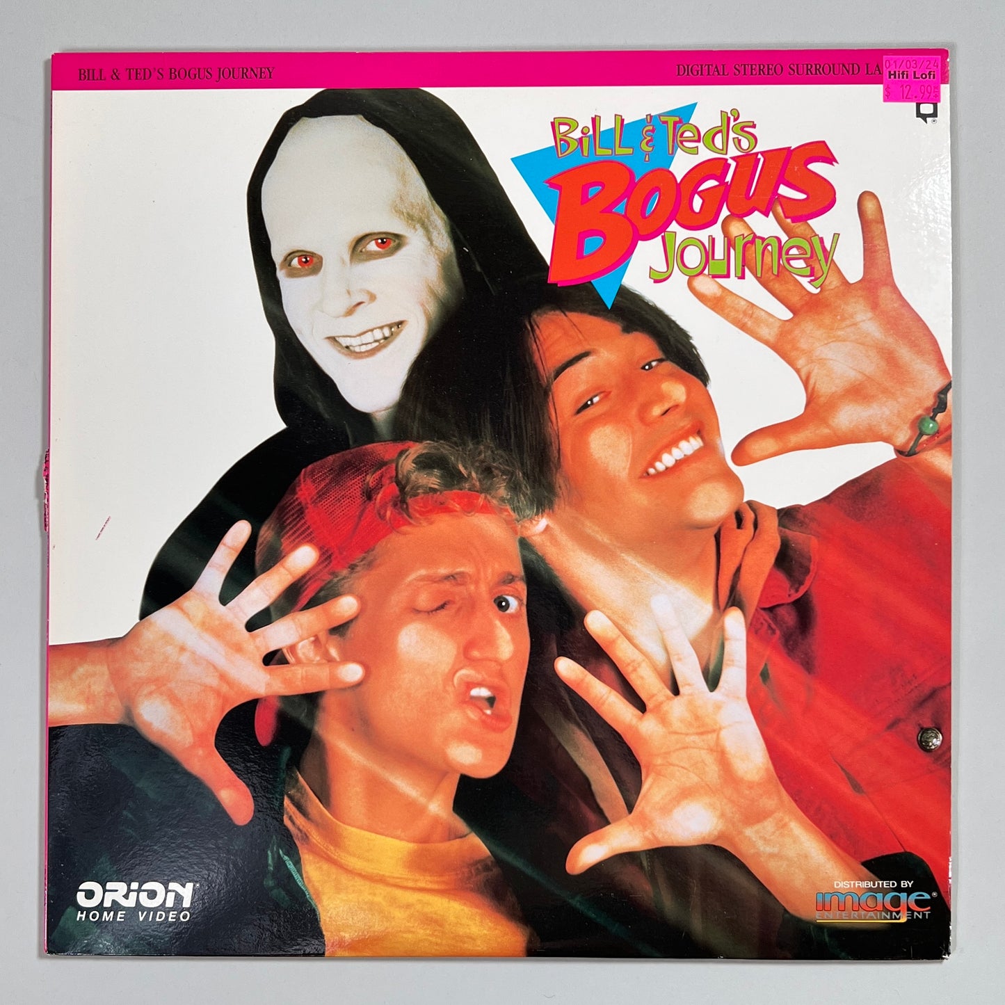 Bill & Ted’s Bogus Journey Laserdisc