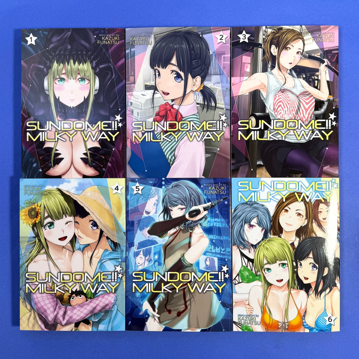 Sundome!! Milky Way Manga Complete Set (18+)