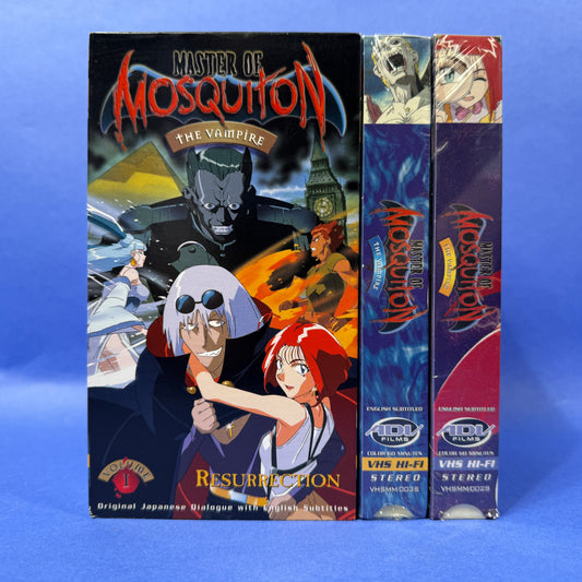 Master of Mosquiton OVA Complete VHS set