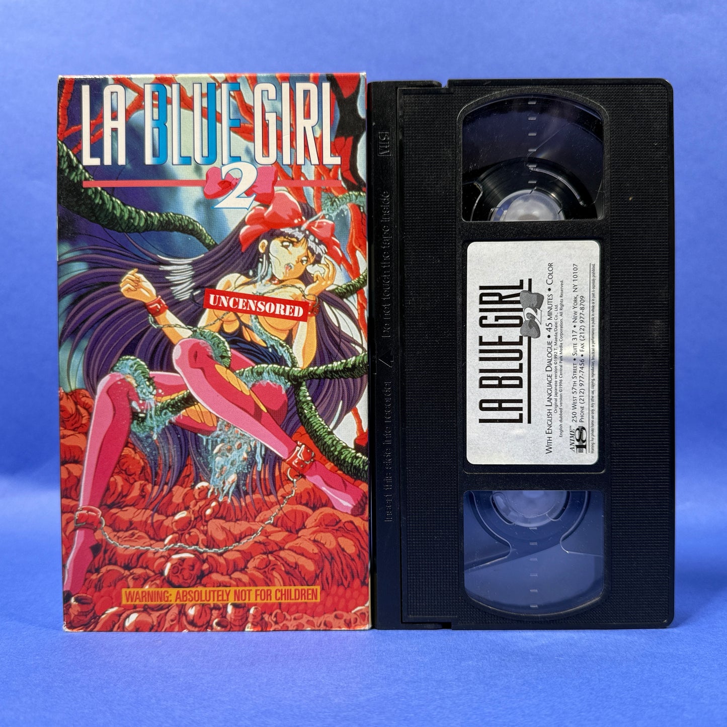 La Blue Girl / Lady Blue VHS