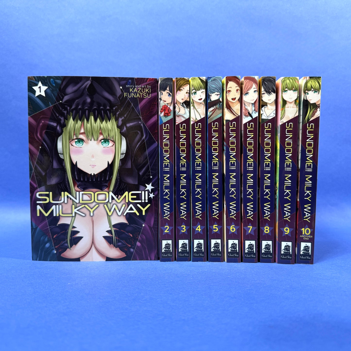 Sundome!! Milky Way Manga Complete Set (18+)