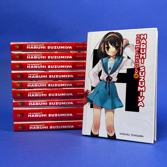 Haruhi Suzumiya Light Novels Hardcover Versions