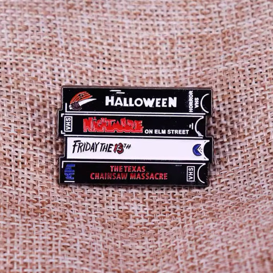 Horror Enamel Pins