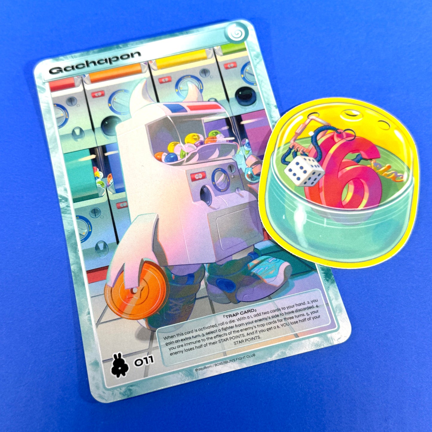 Boxerbun - TCG Art Print & Sticker Bundle