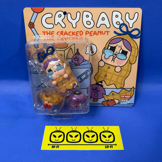 POP MART x Crybaby - The Cracked Peanut Figure