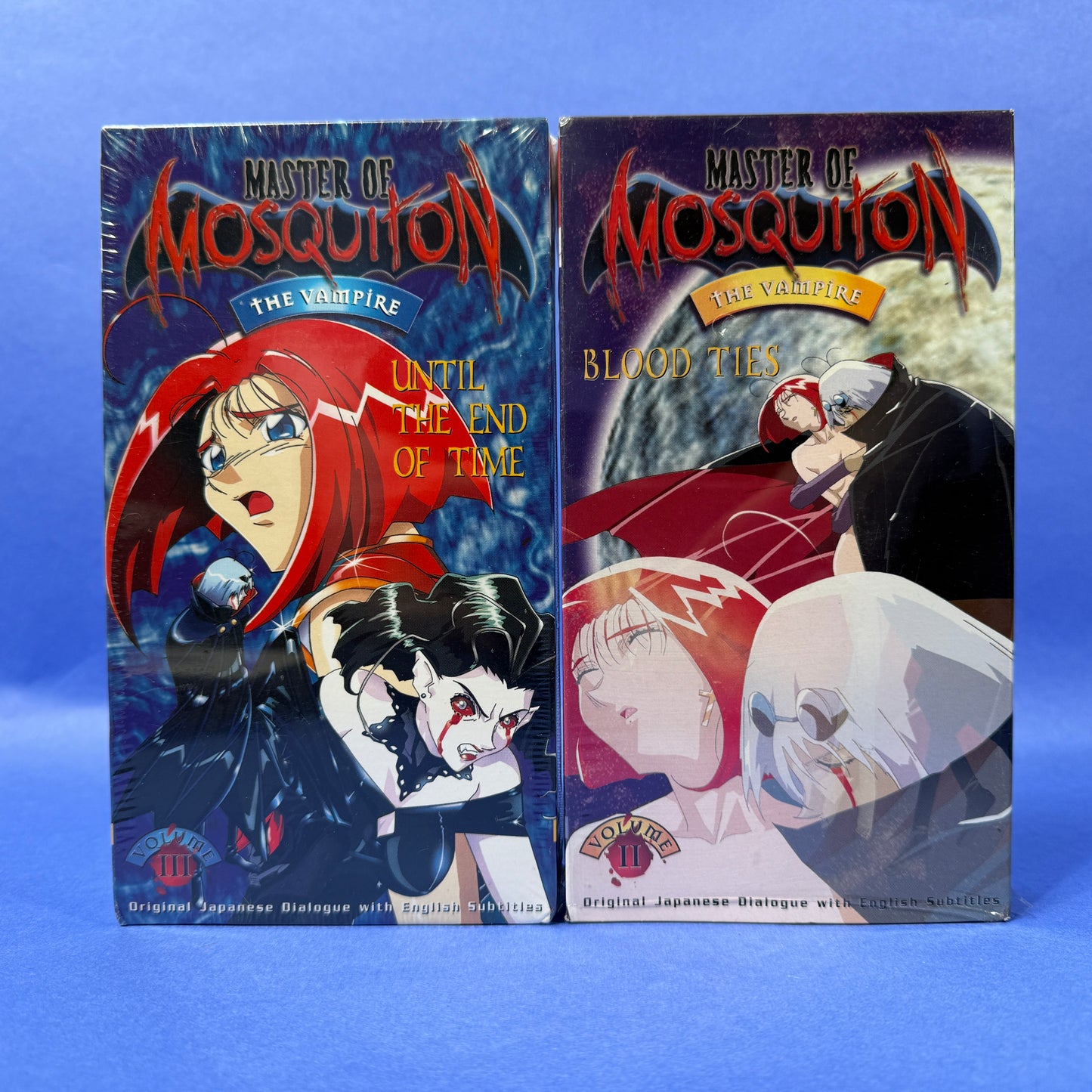 Master of Mosquiton OVA Complete VHS set