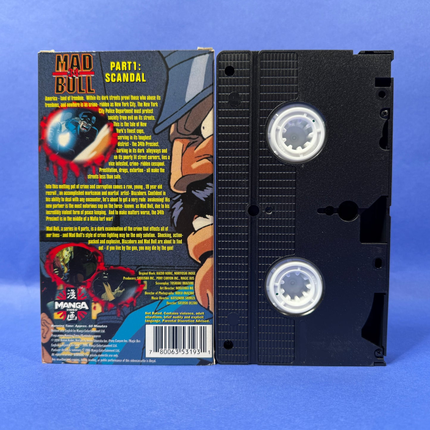 Mad Bull 34 VHS